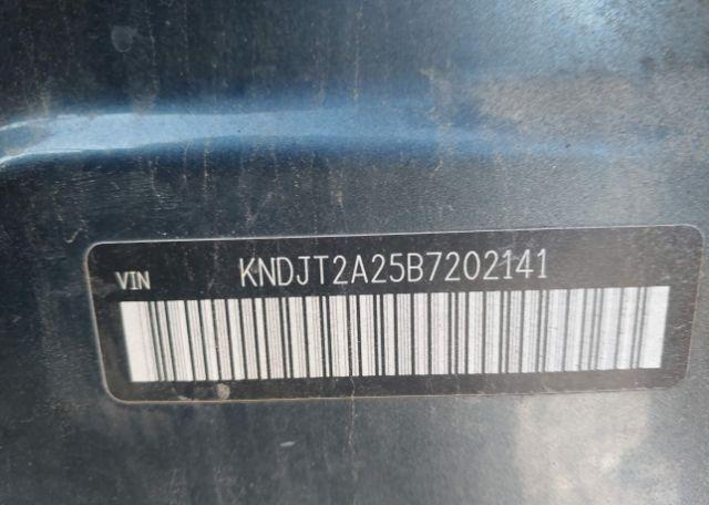 2011 KIA SOUL 2.0L 2U
