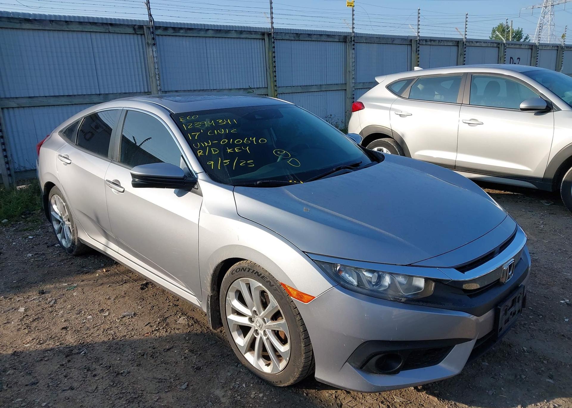 2017 HONDA CIVIC EX 4DR