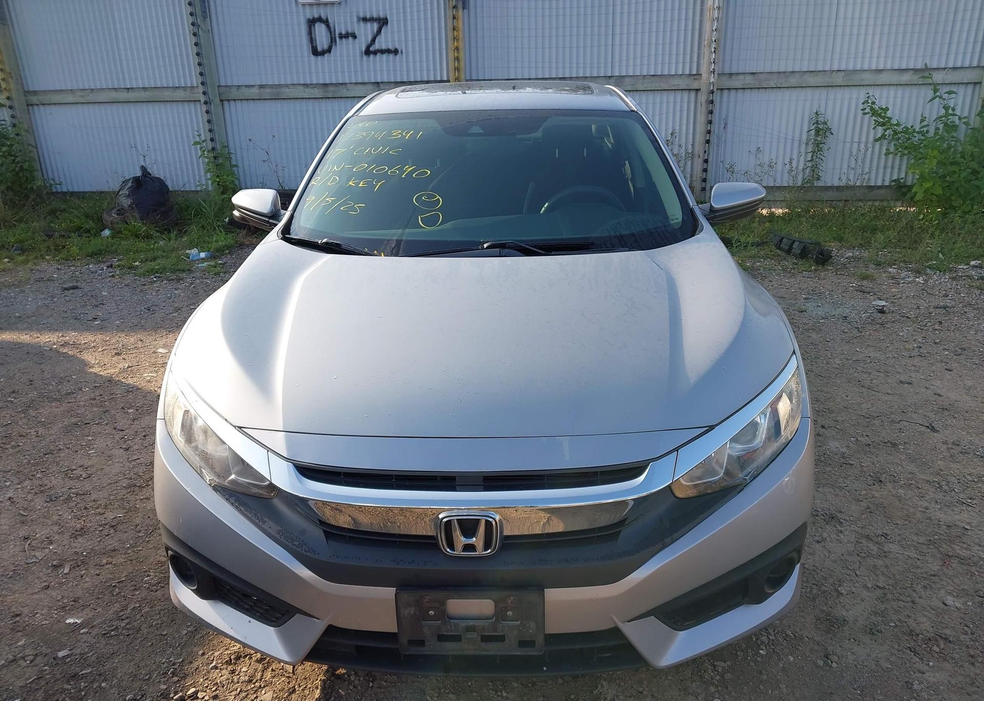 2017 HONDA CIVIC EX 4DR