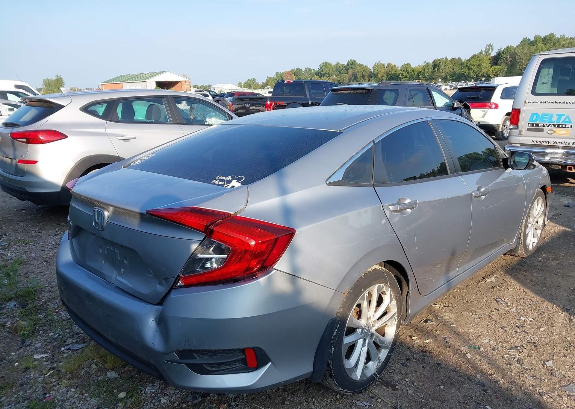 2017 HONDA CIVIC EX 4DR