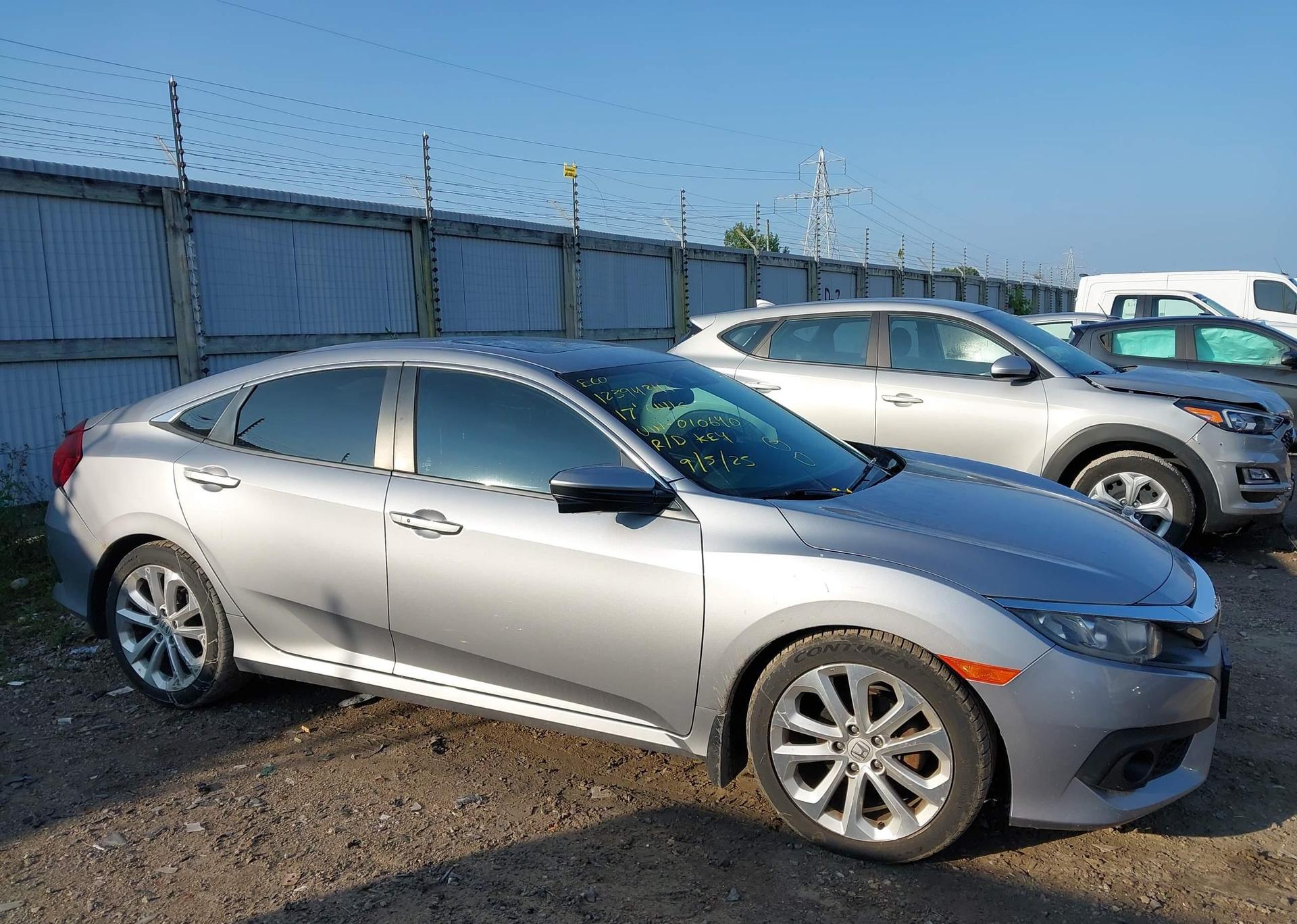 2017 HONDA CIVIC EX 4DR