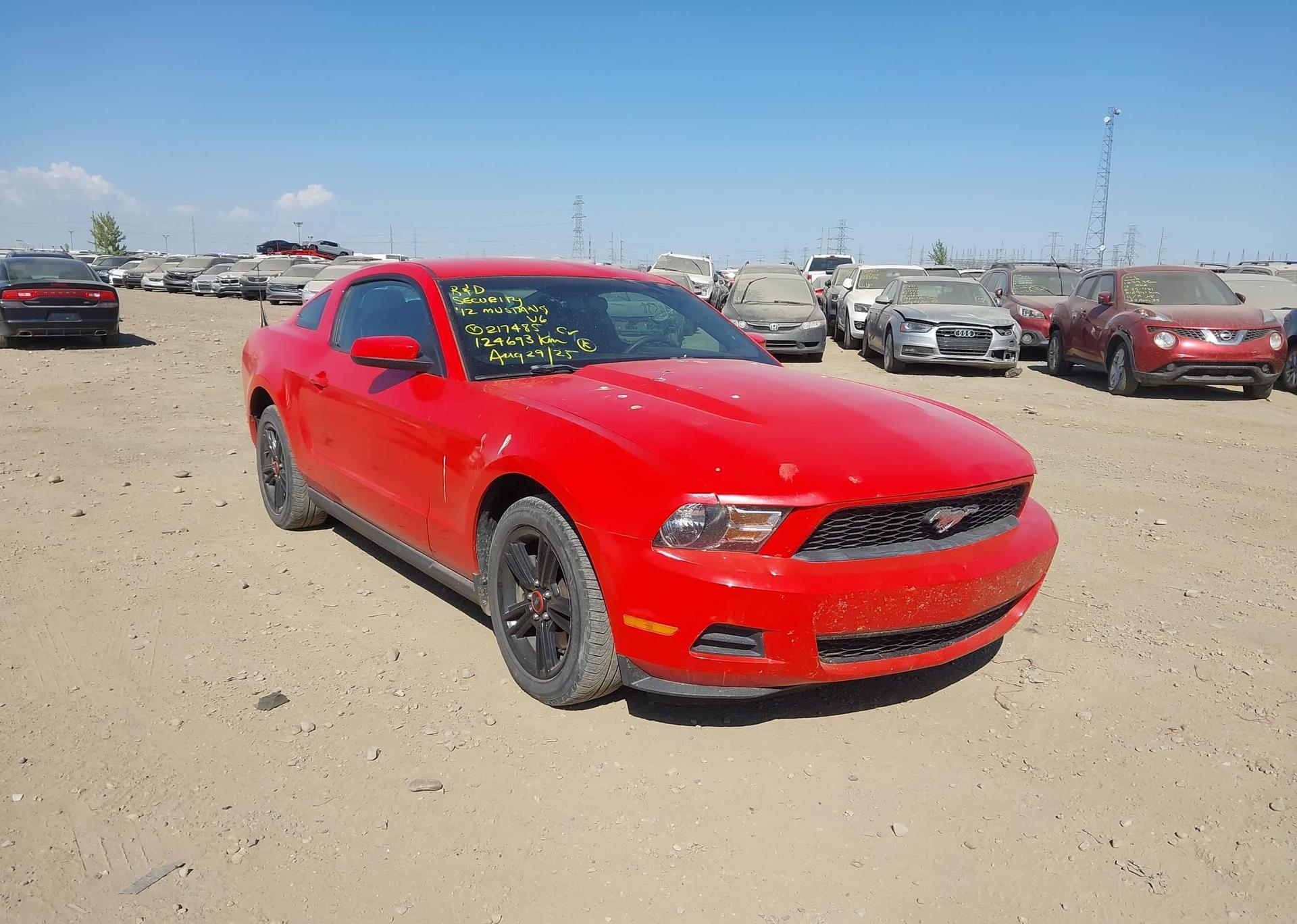 2012 FORD MUSTANG V6