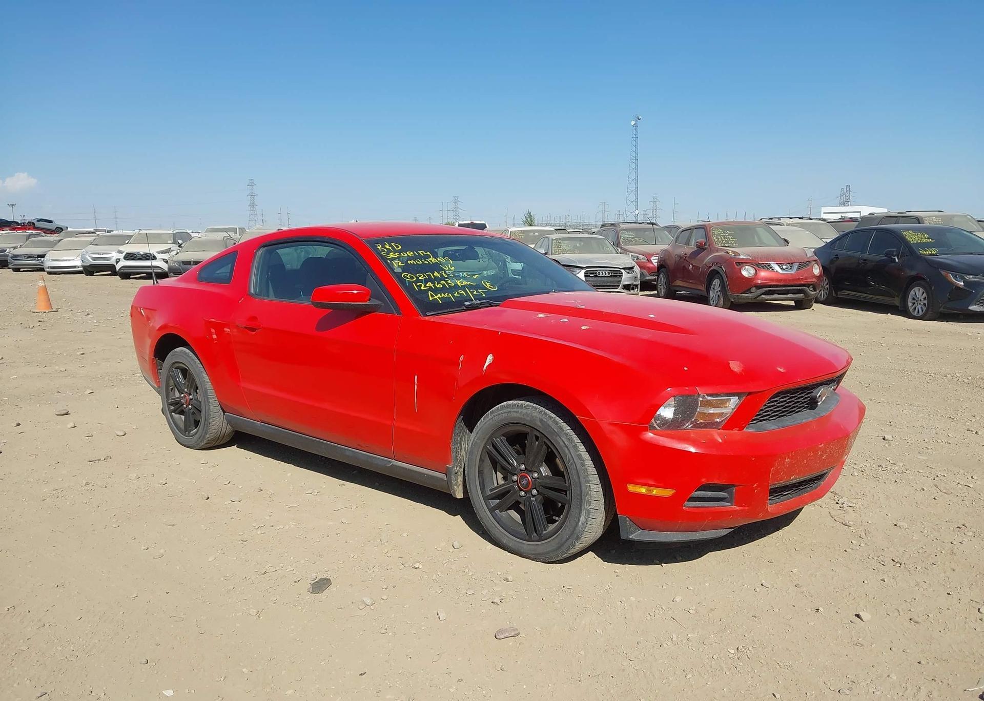 2012 FORD MUSTANG V6