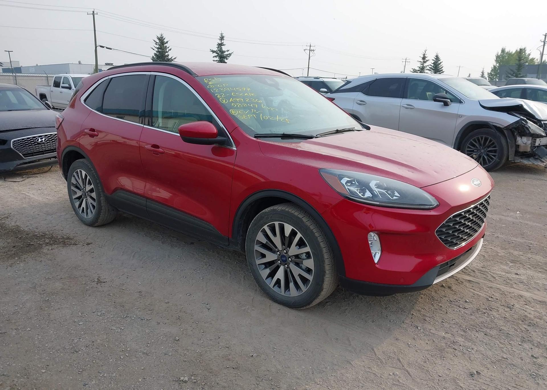 2022 FORD ESCAPE TITANIUM