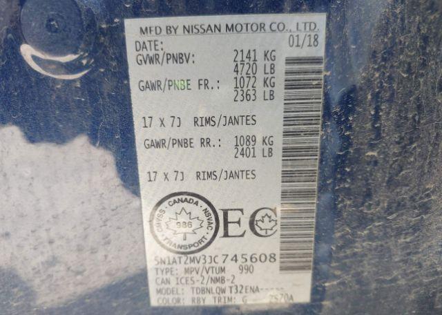 2018 NISSAN ROGUE MIDNIGHT EDITION