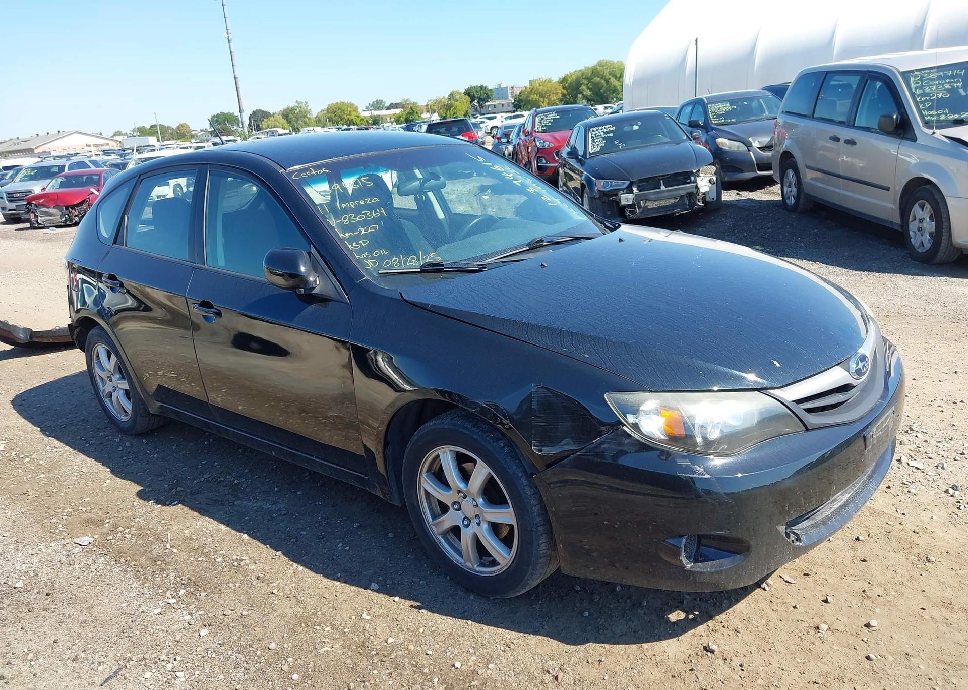 2011 SUBARU IMPREZA 2.5I