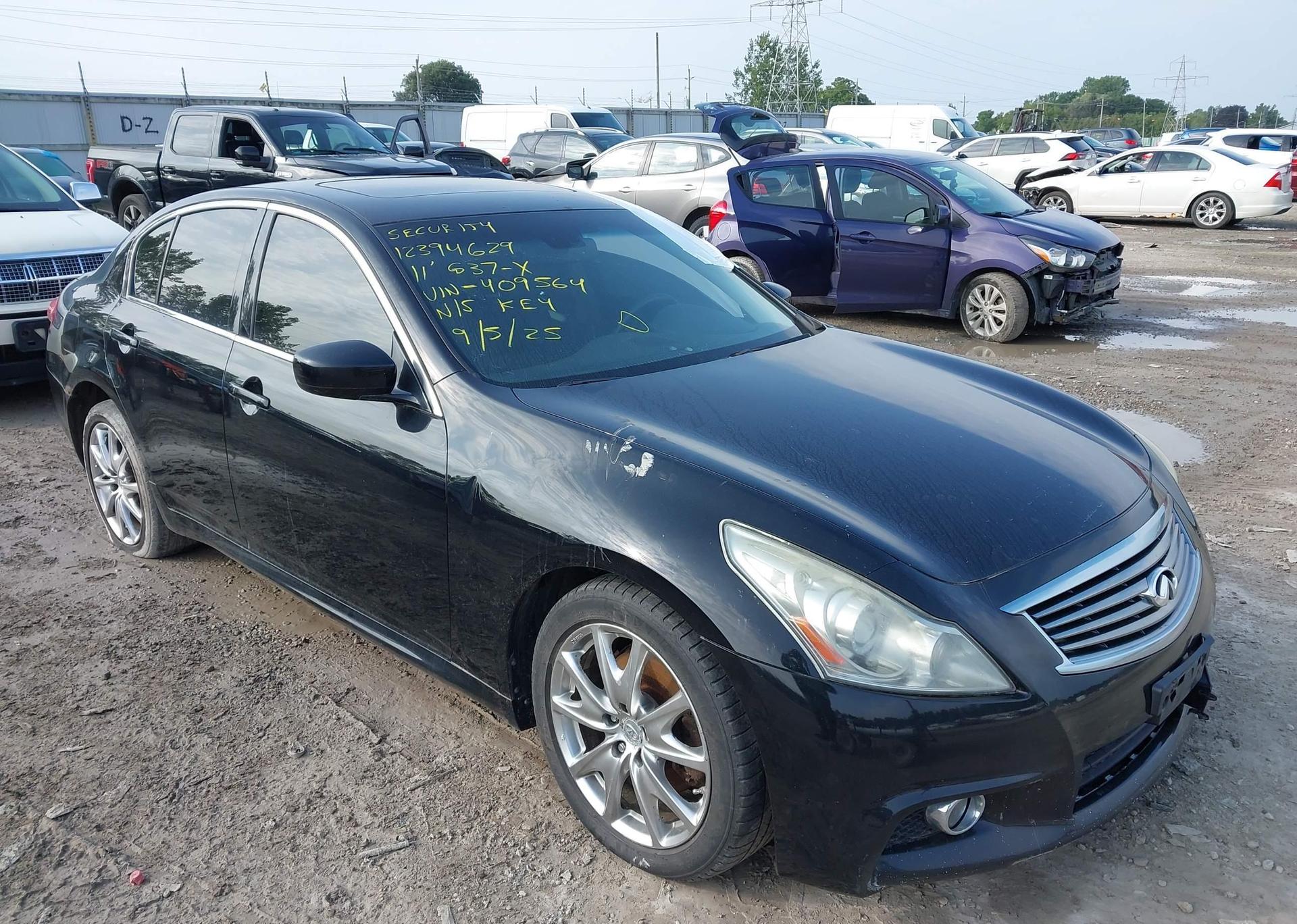 2011 INFINITI G37X