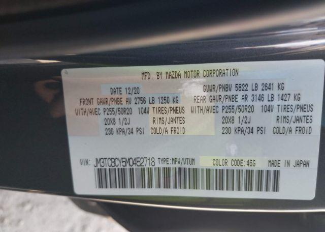 2021 MAZDA CX-9 GS-L
