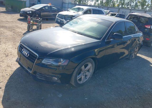2009 AUDI A4 3.2