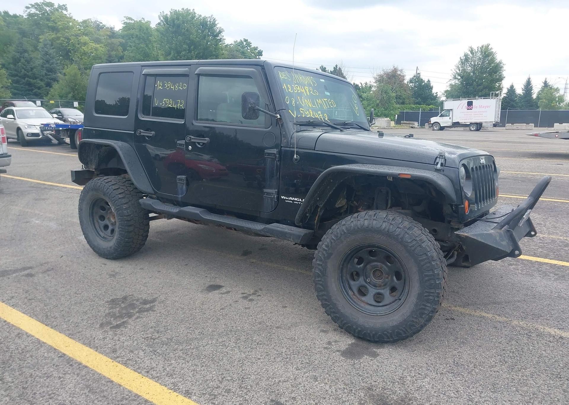 2008 JEEP WRANGLER UNLIMITED X