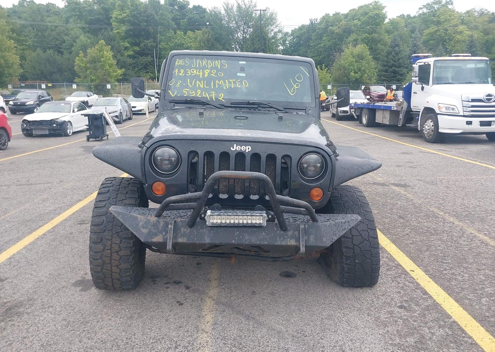2008 JEEP WRANGLER UNLIMITED X