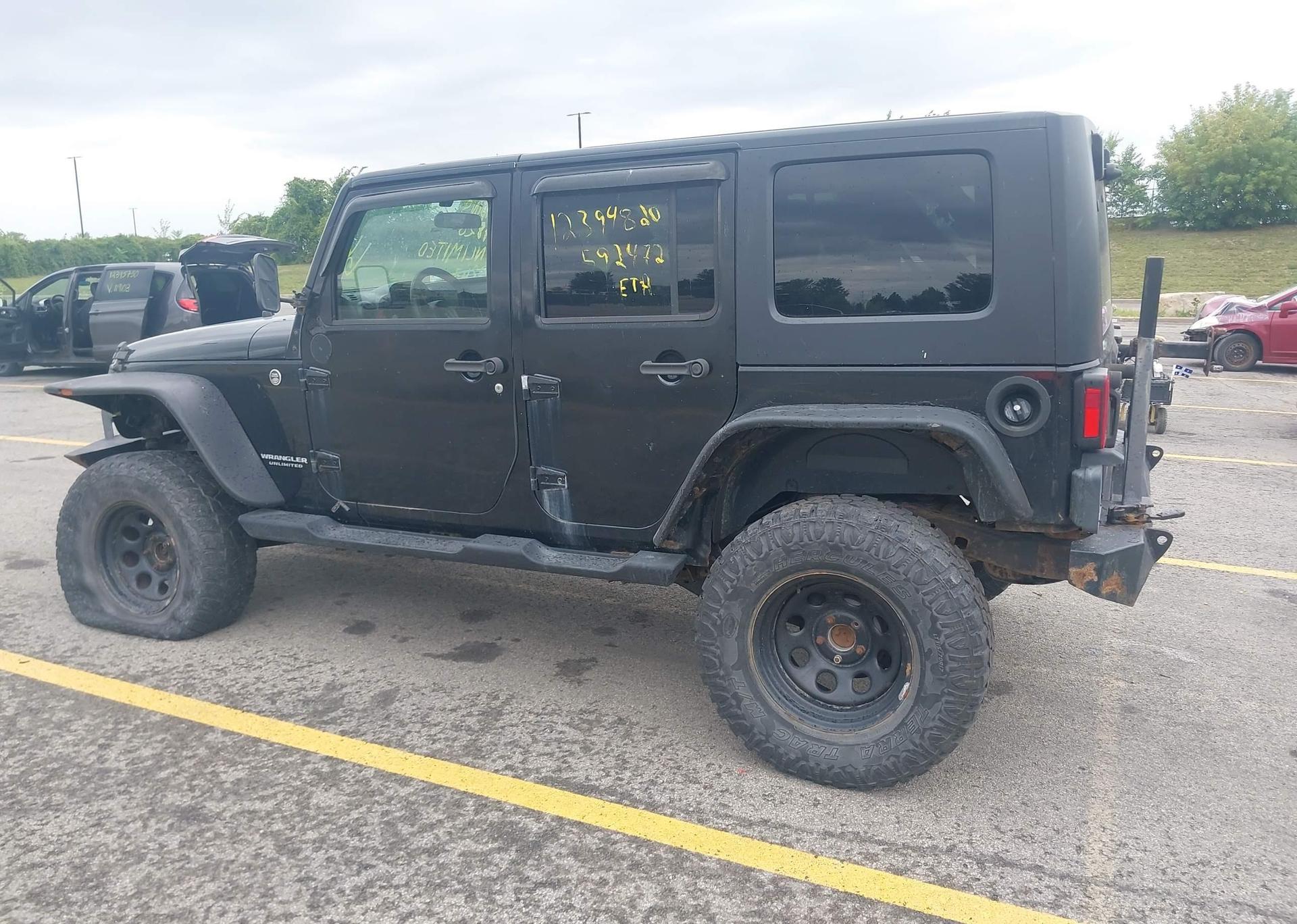2008 JEEP WRANGLER UNLIMITED X