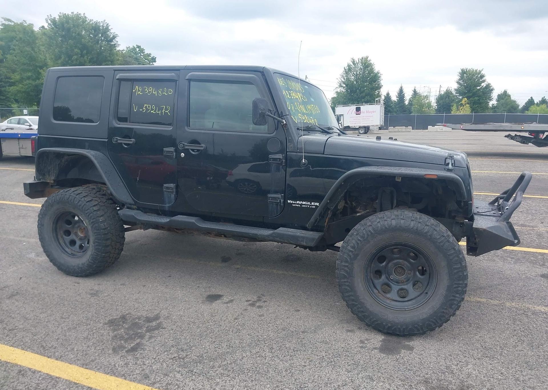 2008 JEEP WRANGLER UNLIMITED X