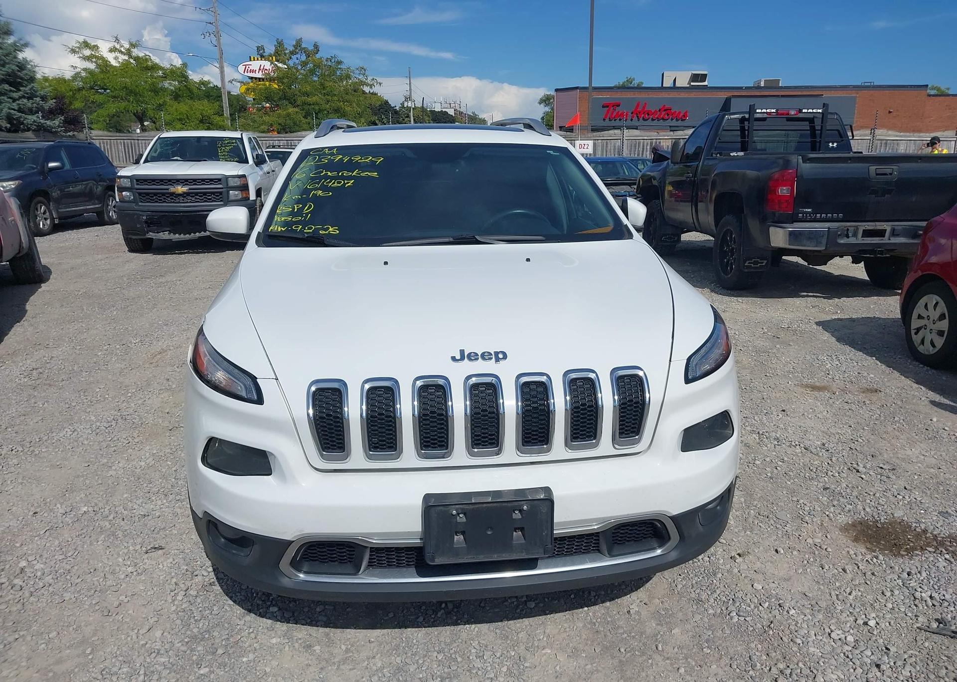 2016 JEEP CHEROKEE LIMITED