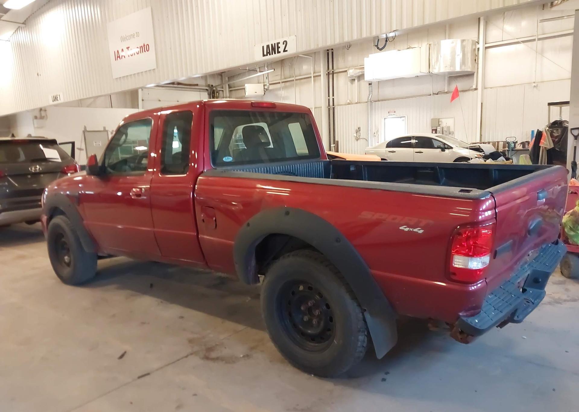 2010 FORD RANGER SUPER CAB
