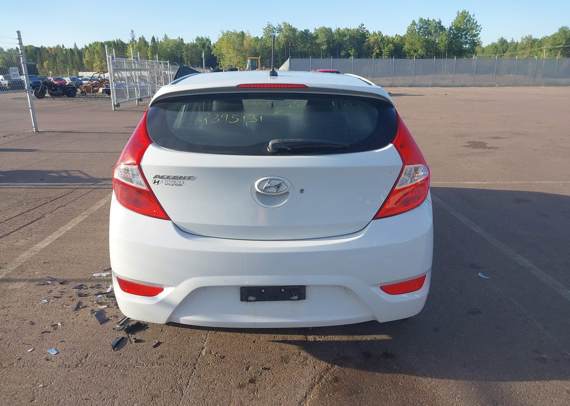 2017 HYUNDAI ACCENT GL