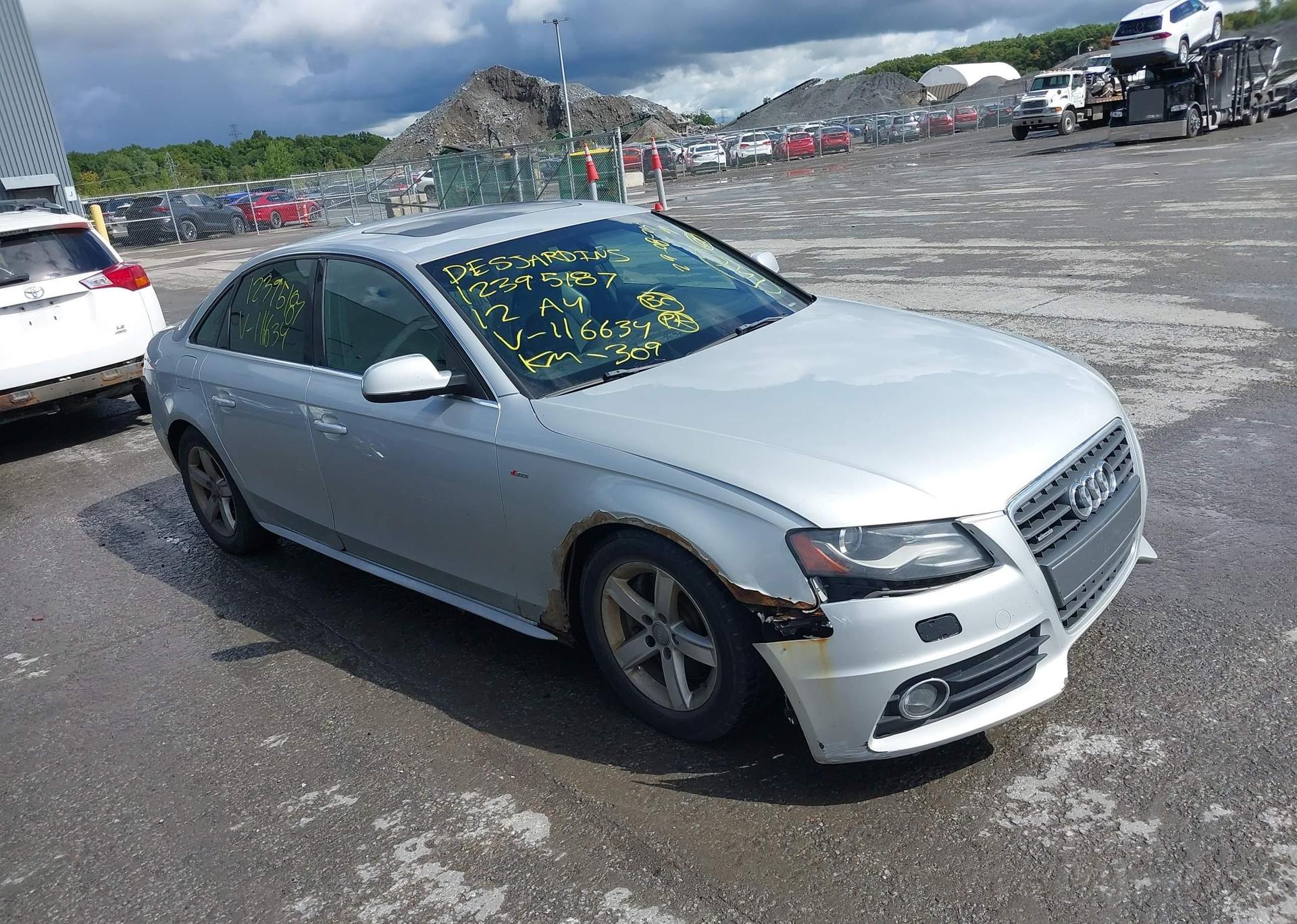 2012 AUDI A4 Quattro