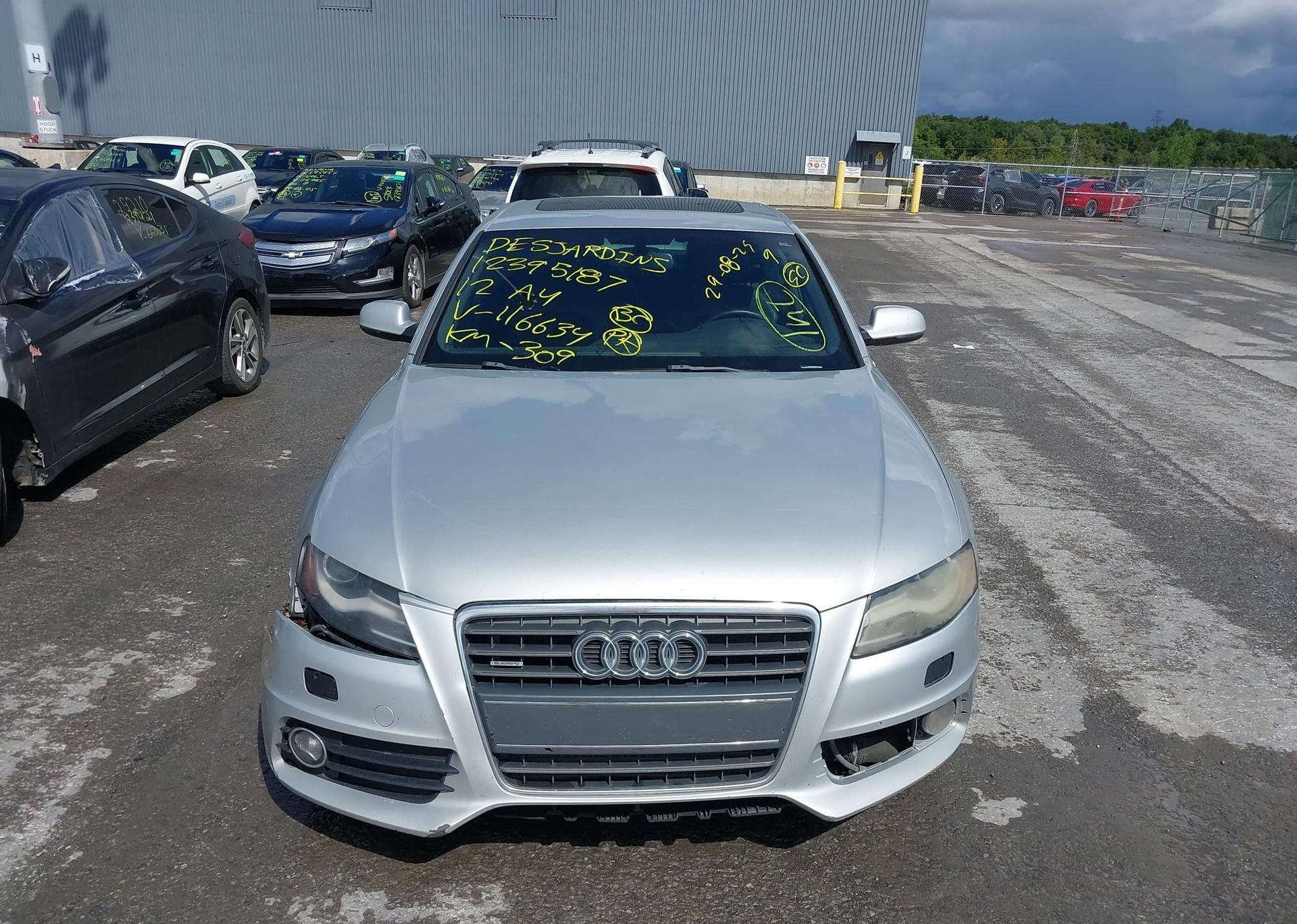 2012 AUDI A4 Quattro