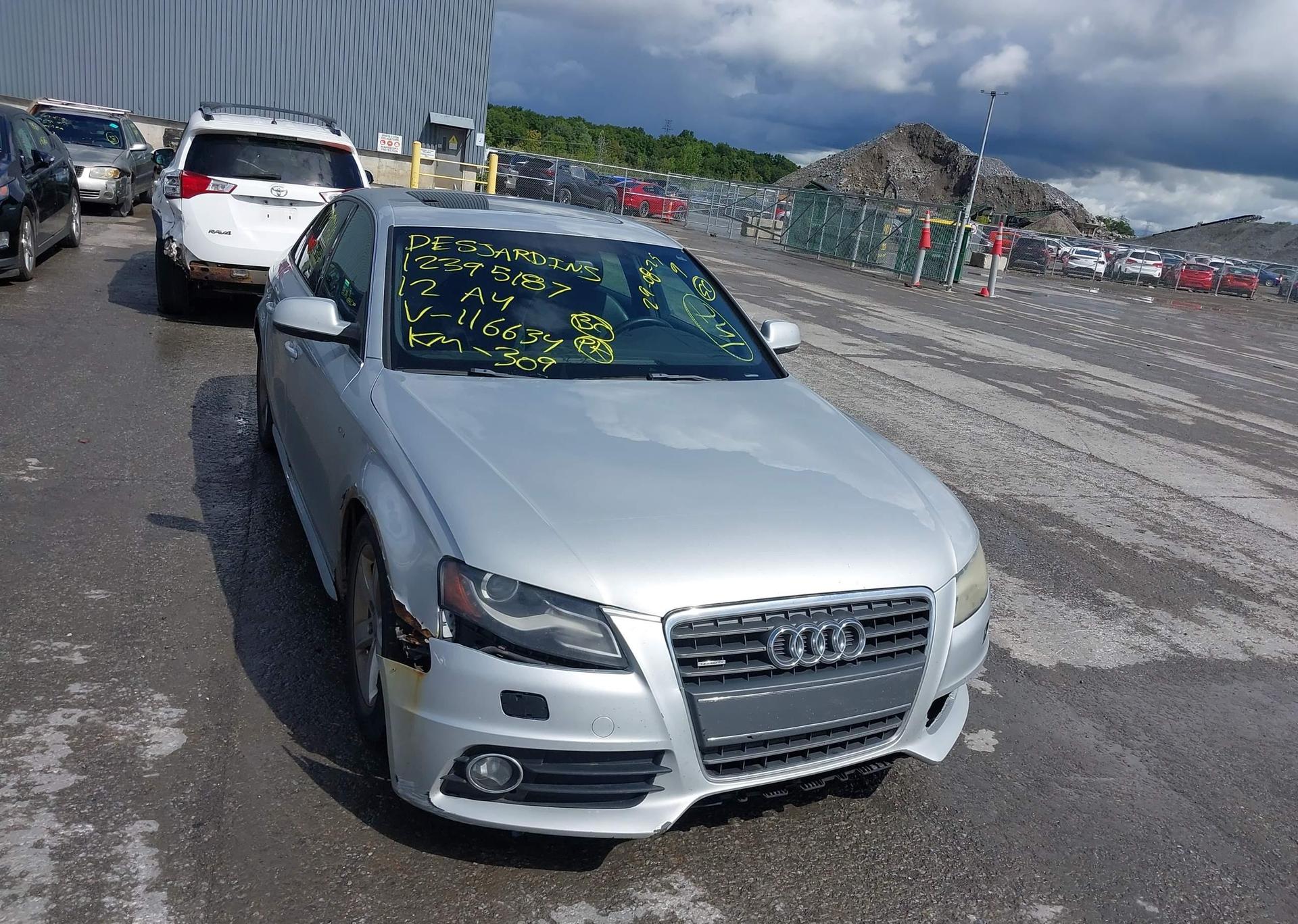 2012 AUDI A4 Quattro