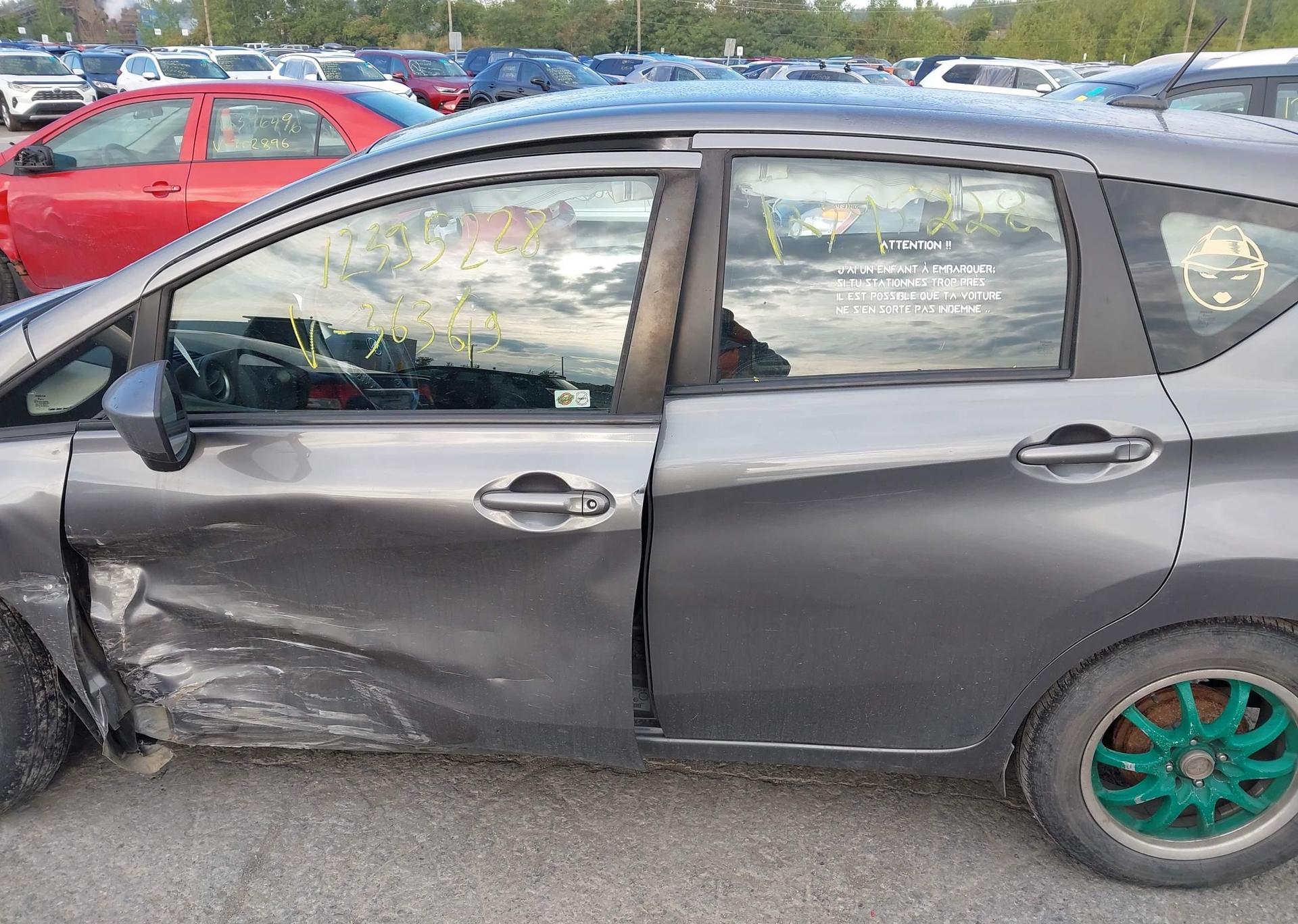 2017 NISSAN VERSA NOTE 1.6 S