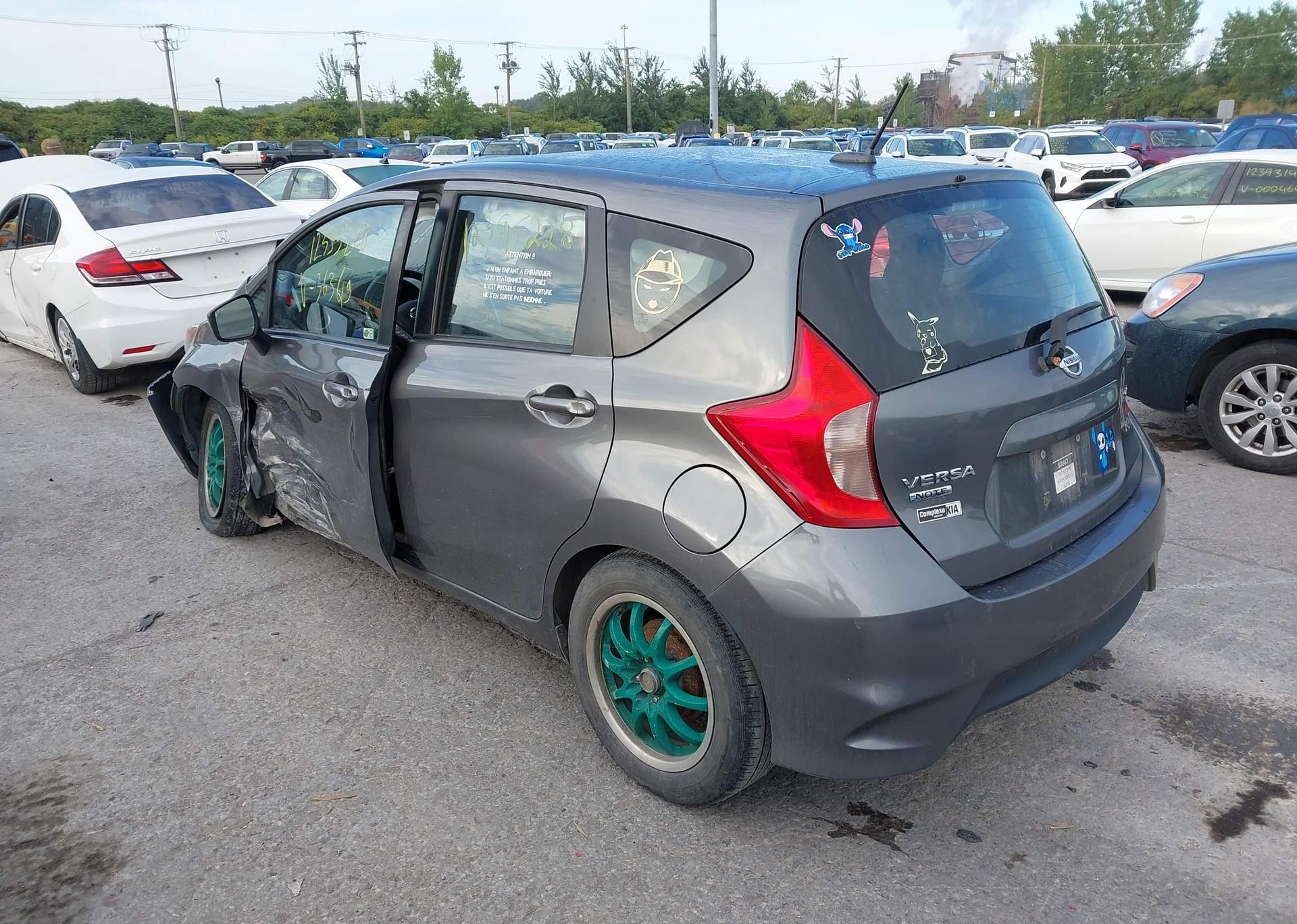 2017 NISSAN VERSA NOTE 1.6 S