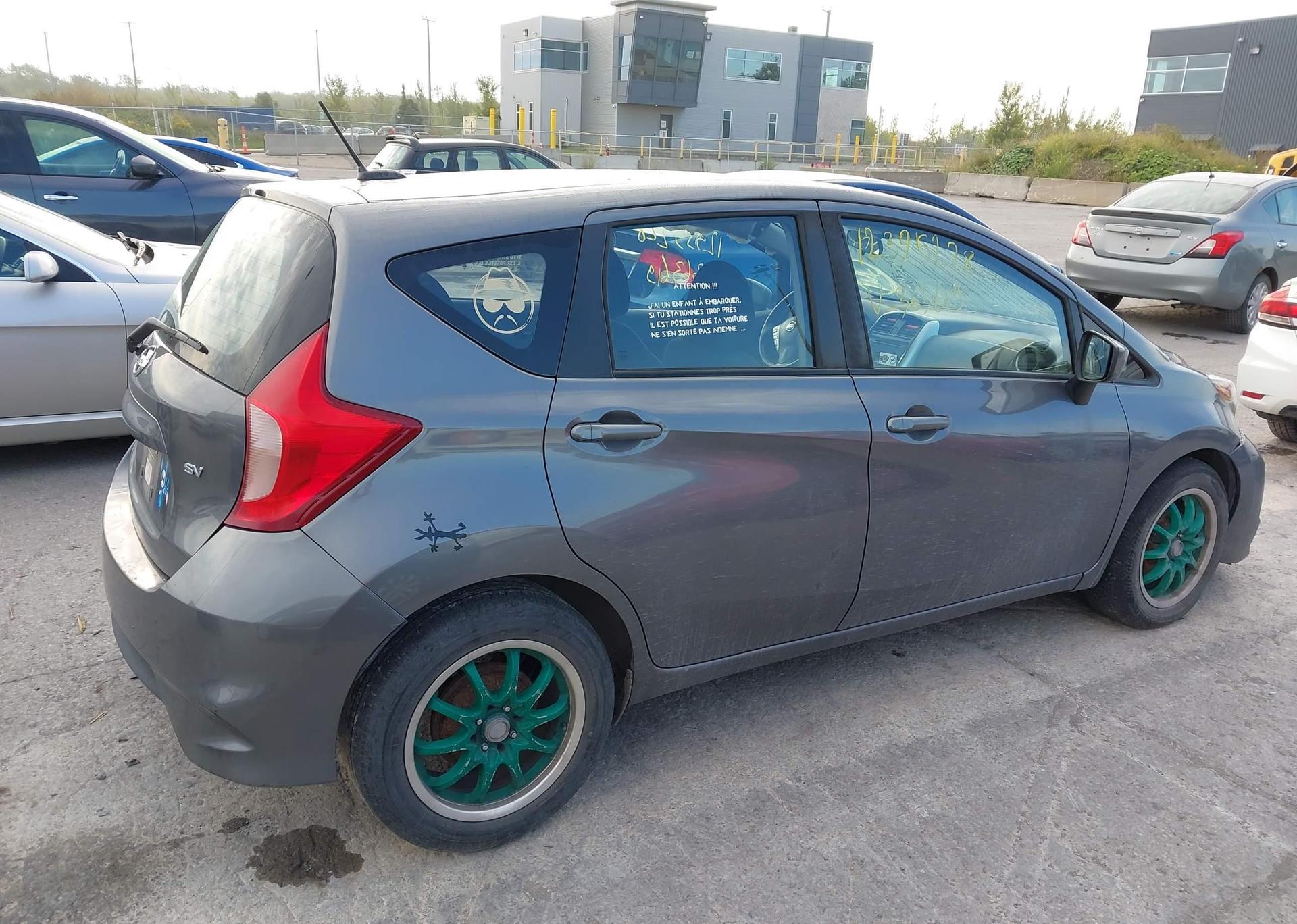 2017 NISSAN VERSA NOTE 1.6 S