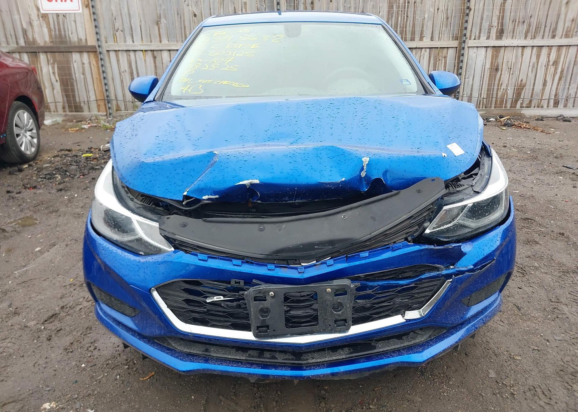2016 CHEVROLET CRUZE LT