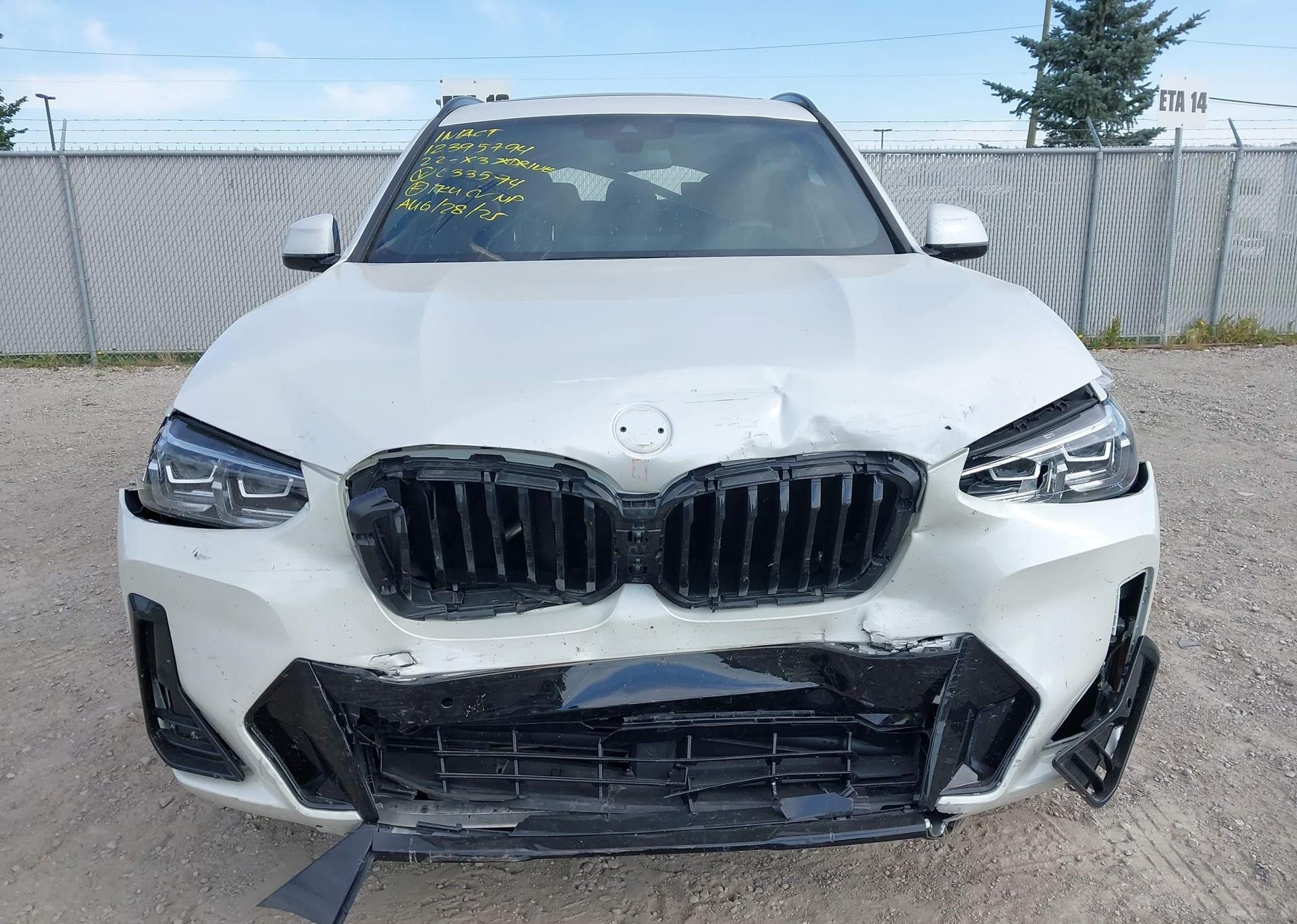 2022 BMW X3 XDRIVE30I