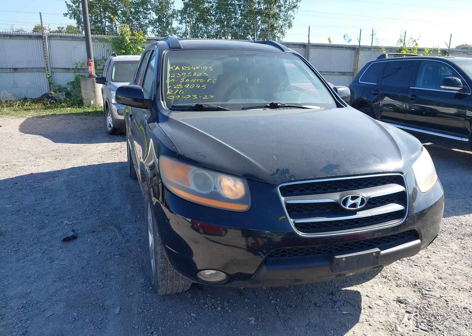 2009 HYUNDAI SANTA FE SE