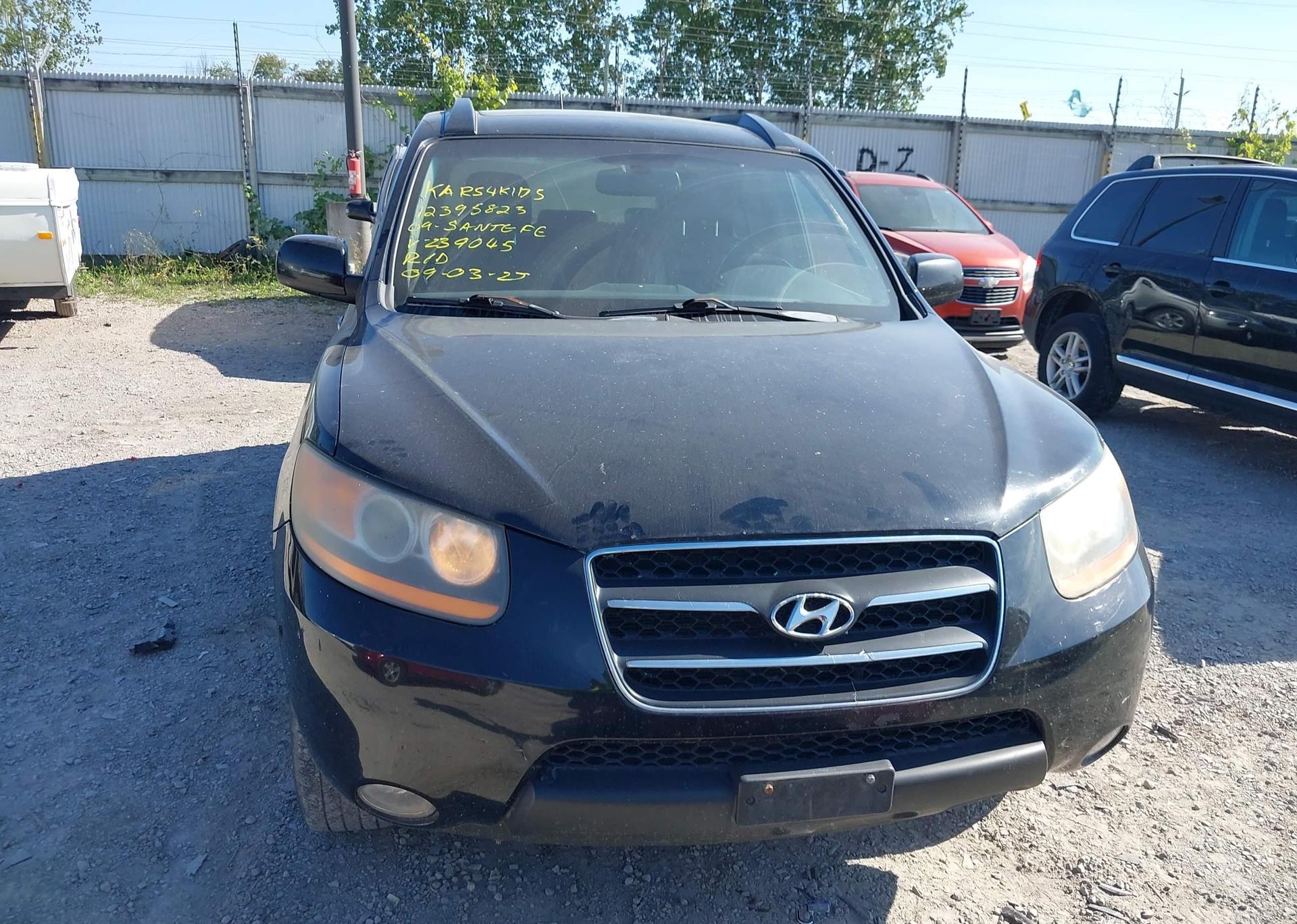 2009 HYUNDAI SANTA FE SE