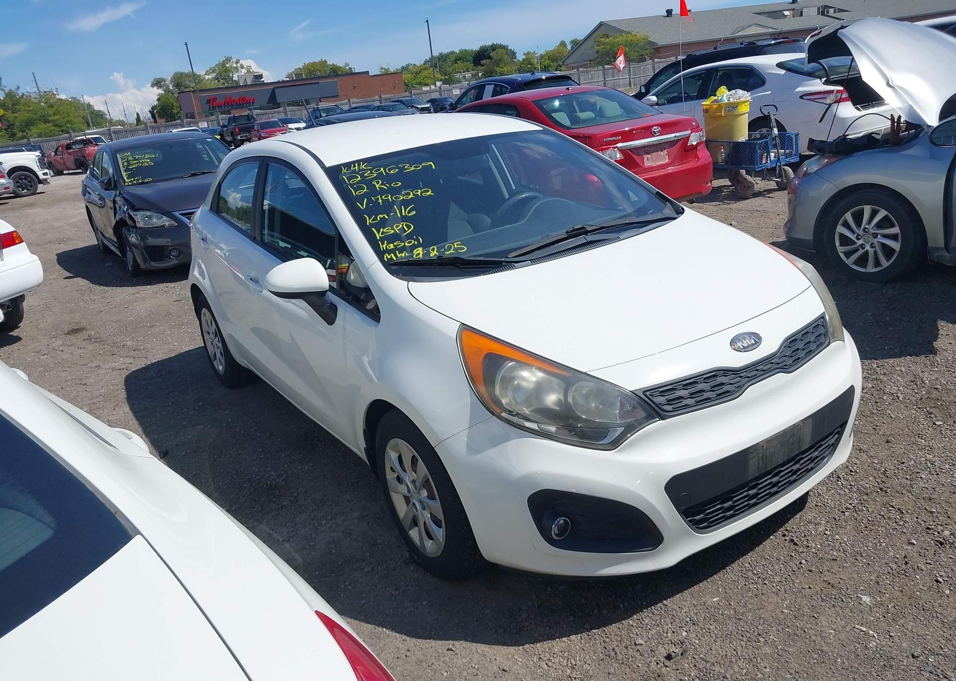 2012 KIA RIO LX