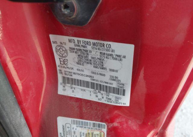 2012 FORD F350 SUPER DUTY