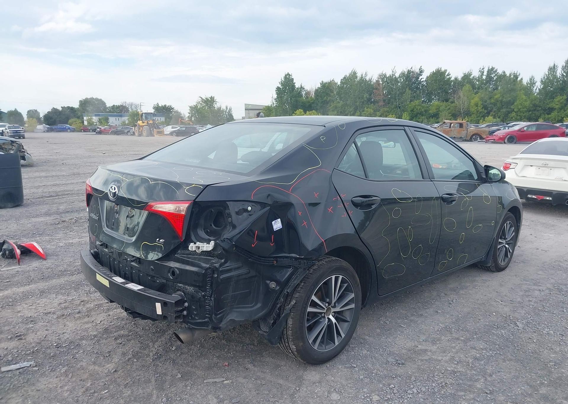 2017 TOYOTA COROLLA LE