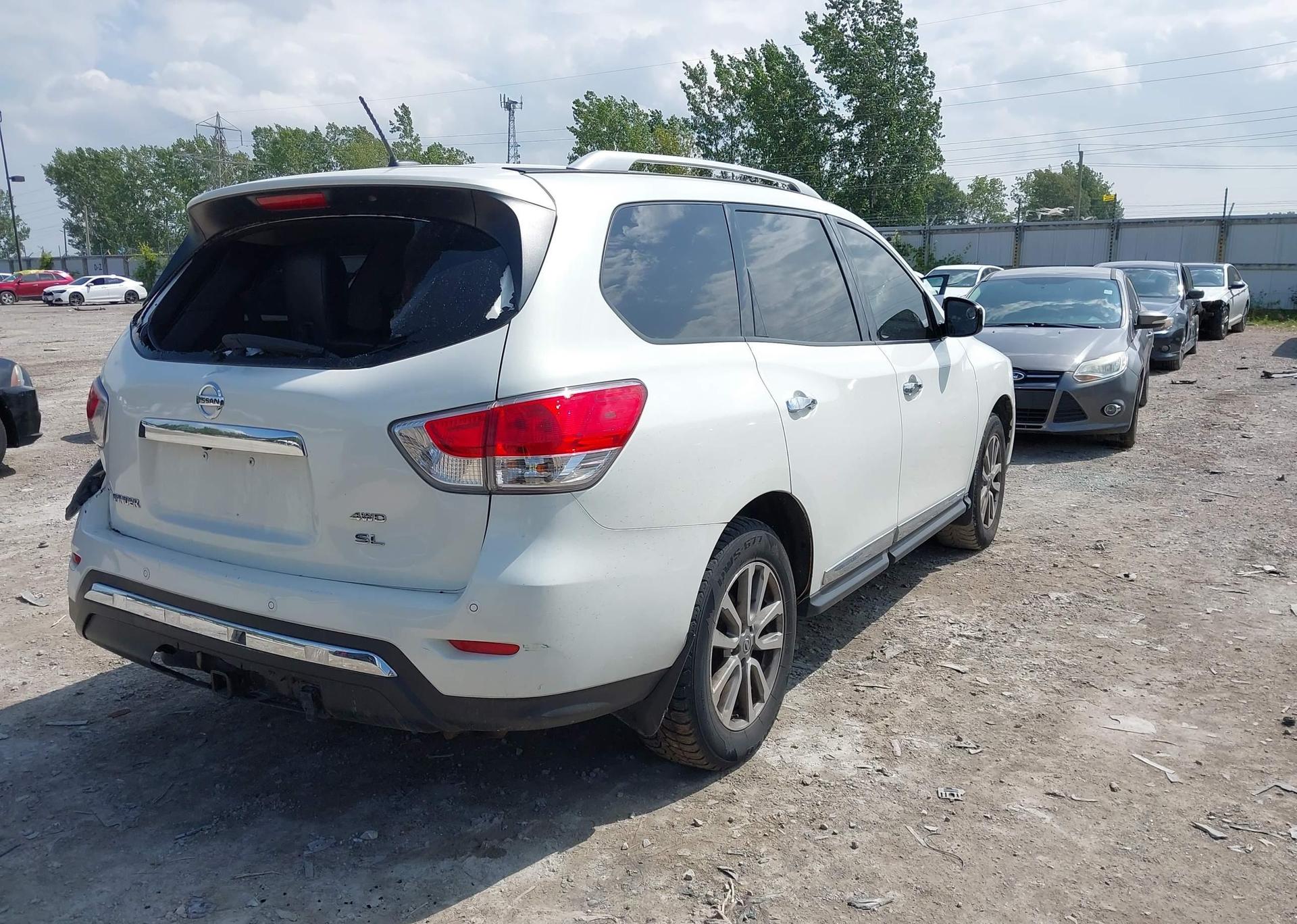 2014 NISSAN PATHFINDER PLATINUM