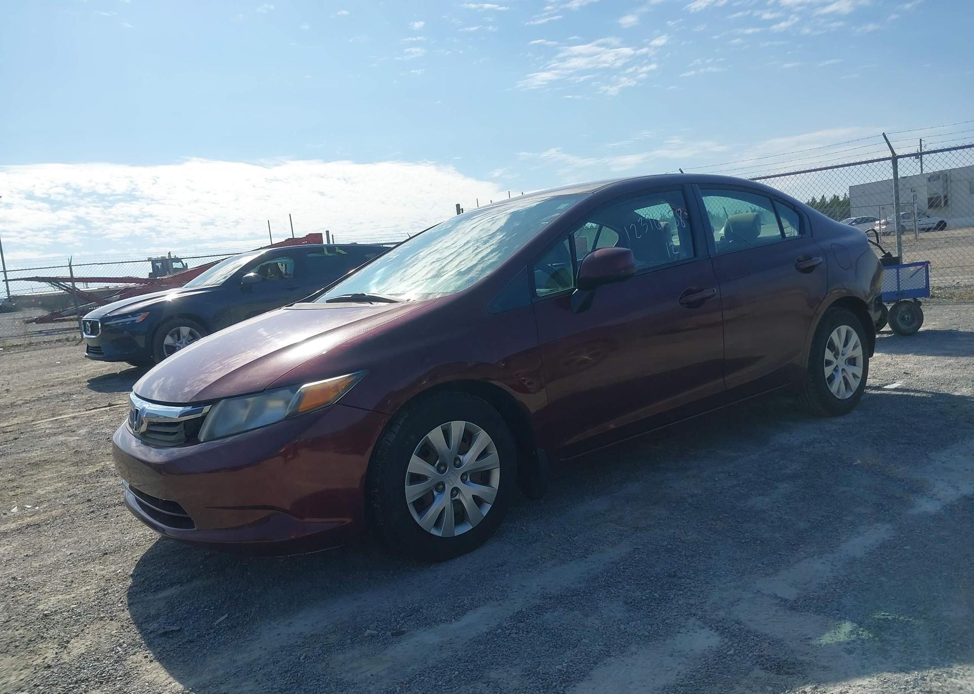 2012 HONDA CIVIC LX