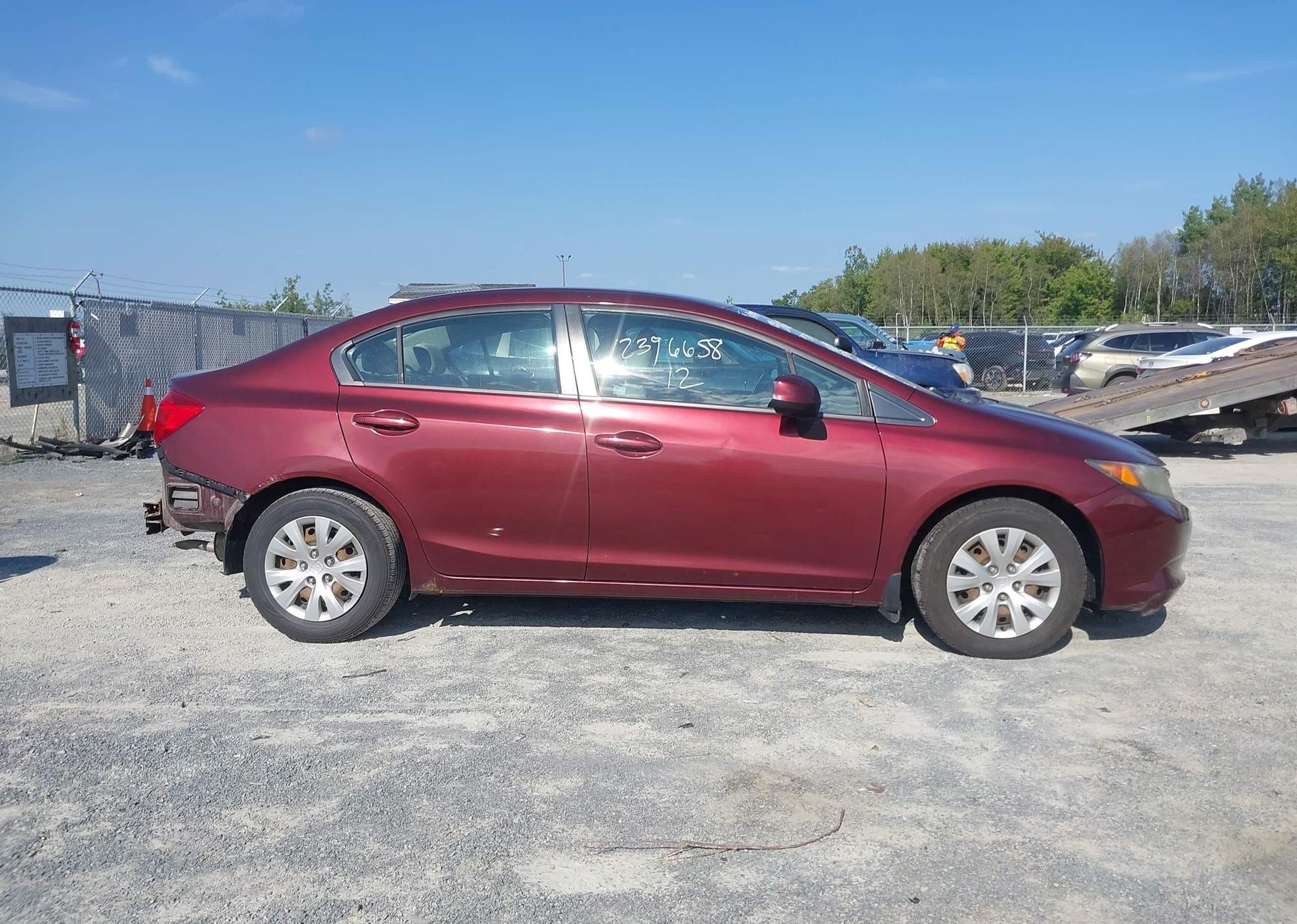 2012 HONDA CIVIC LX