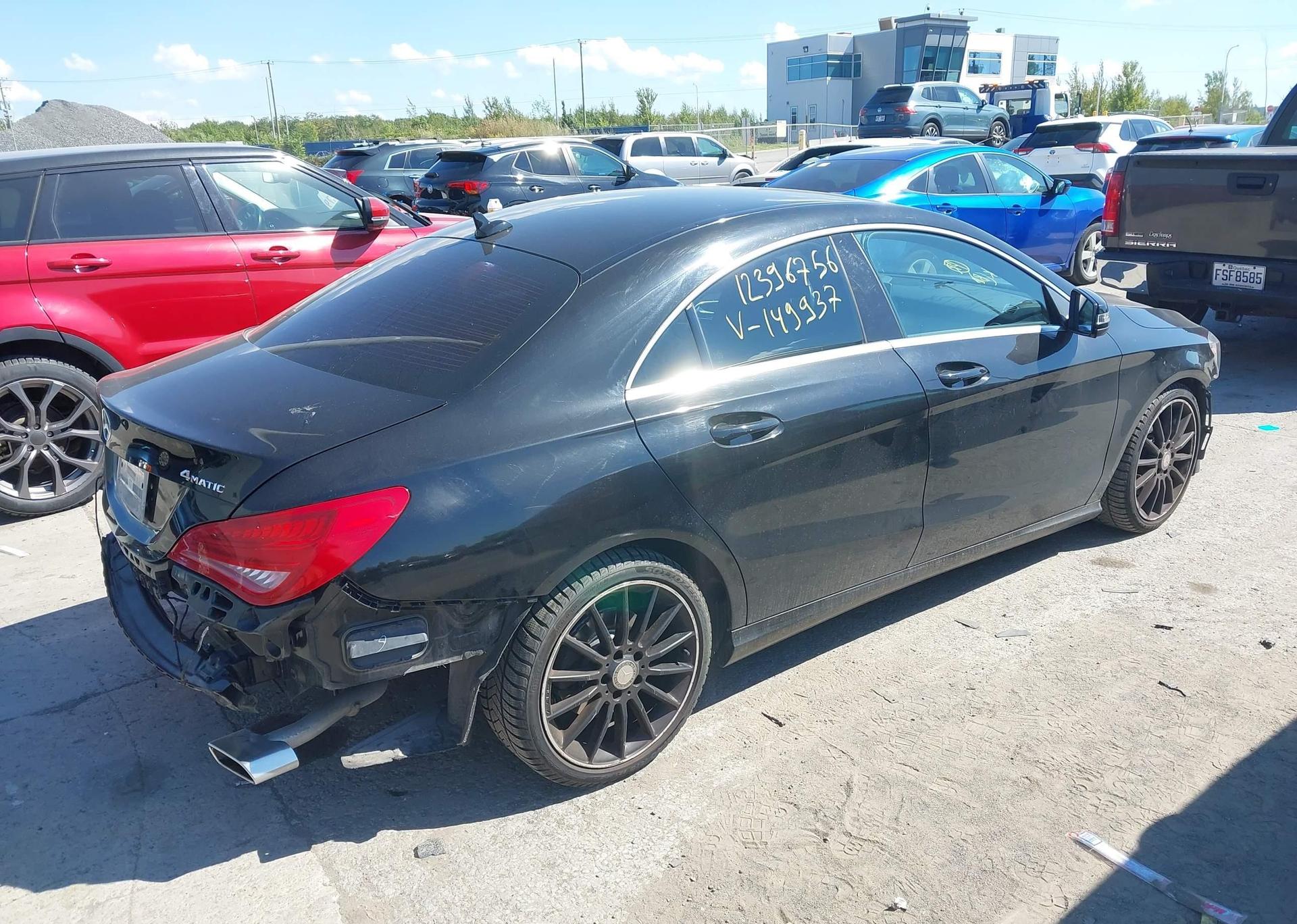 2014 MERCEDES-BENZ CLA 250 4MATIC