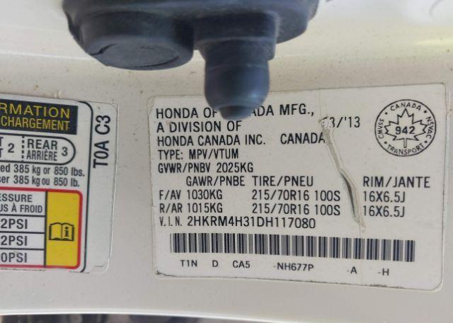 2013 HONDA CR-V LX