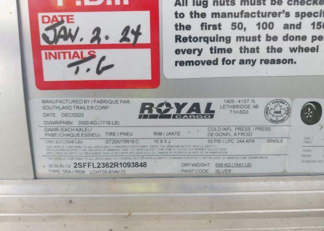 2024 ROYAL CARGO TRAILER