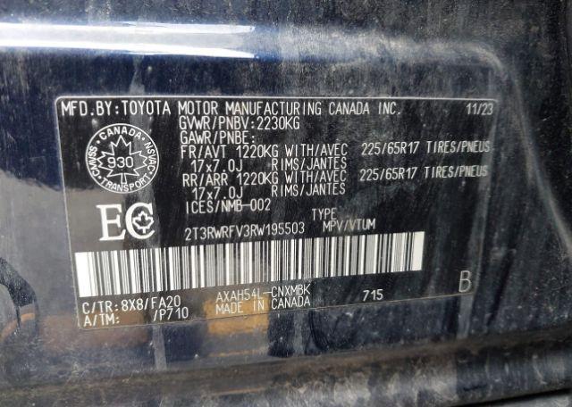 2024 TOYOTA RAV4 HYBRID XLE