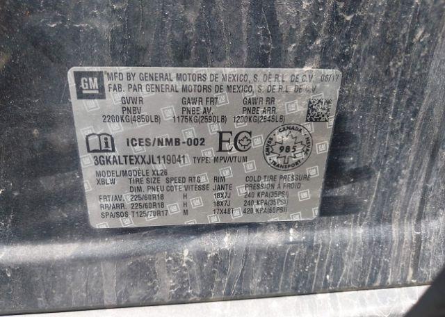 2018 GMC TERRAIN SLE