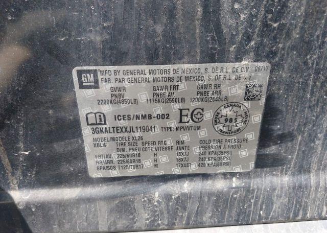 2018 GMC TERRAIN SLE