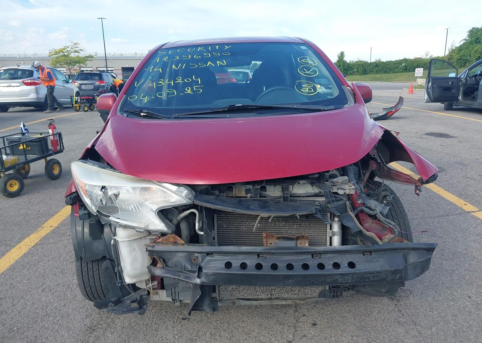 2014 NISSAN VERSA NOTE 1.6 S