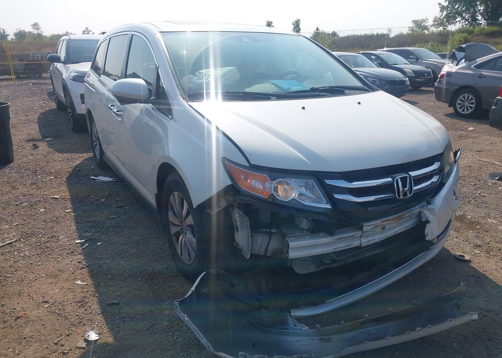 2016 HONDA ODYSSEY EXL