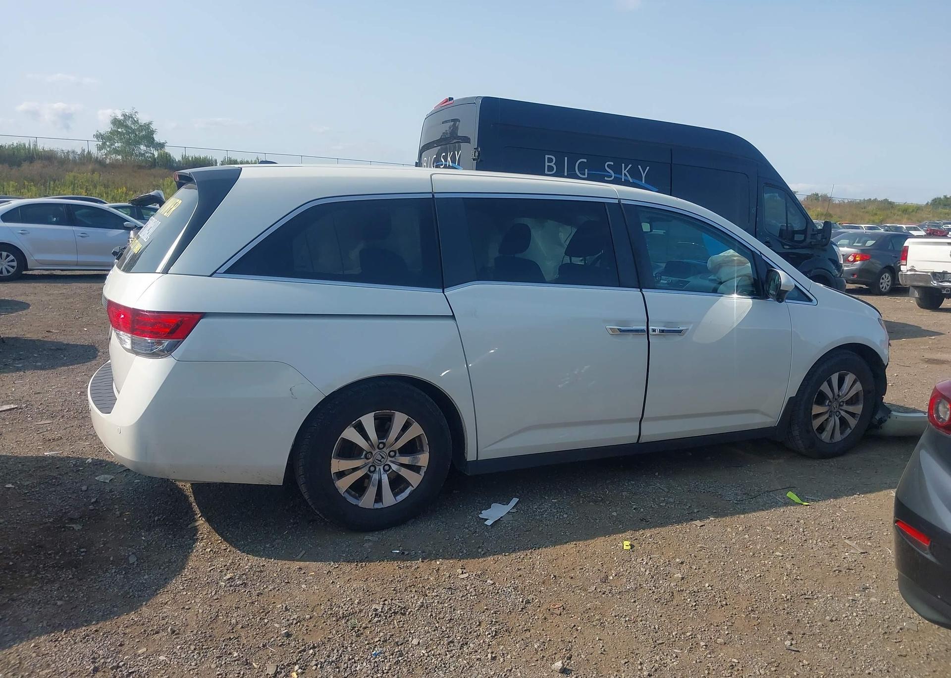 2016 HONDA ODYSSEY EXL
