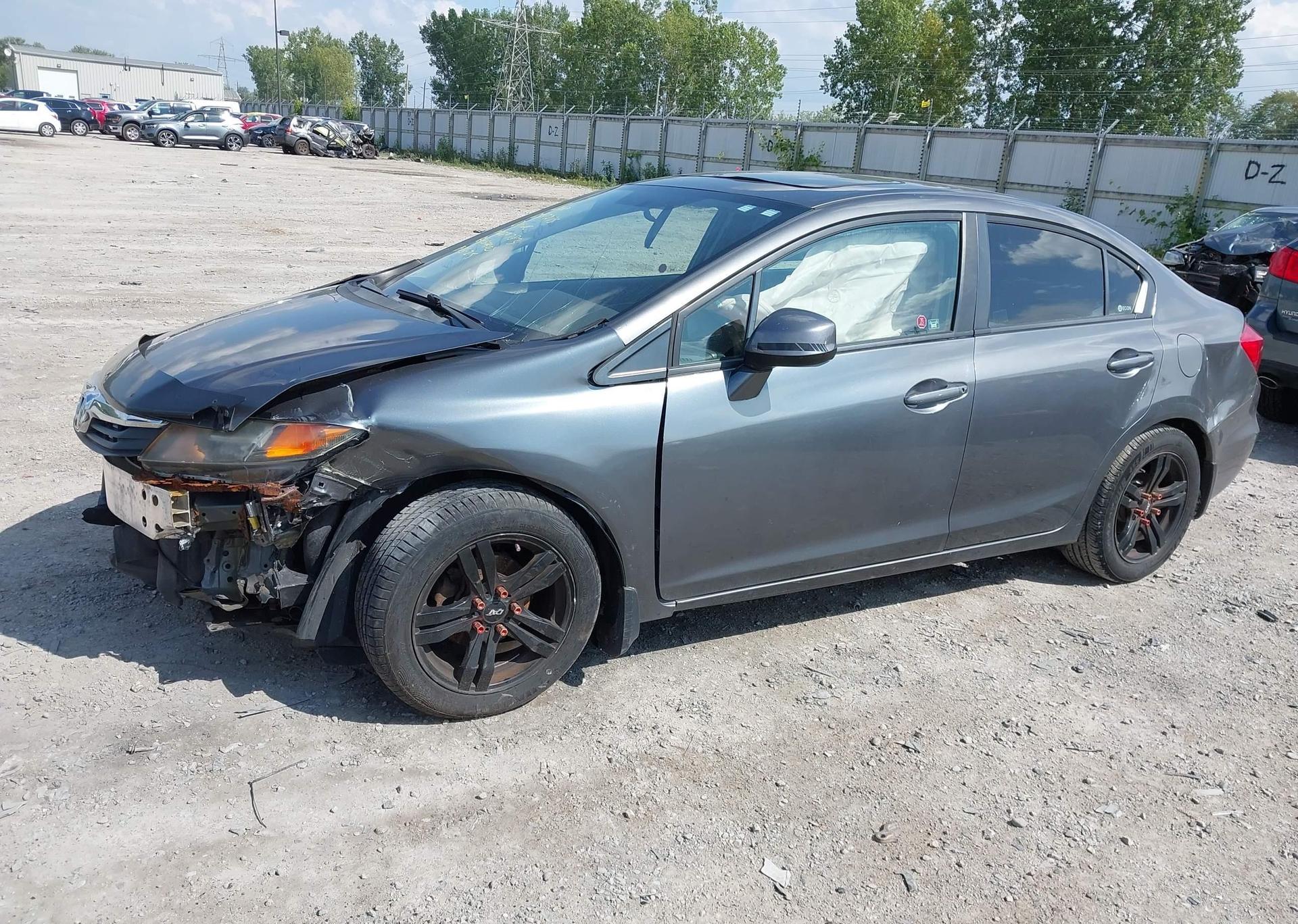 2012 HONDA CIVIC EX 4DR