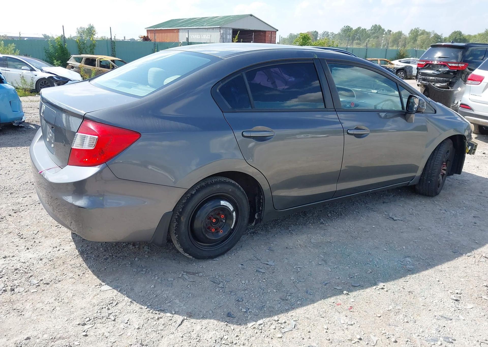 2012 HONDA CIVIC EX 4DR