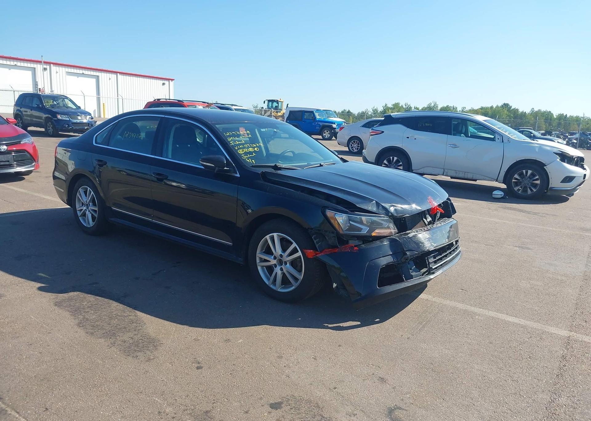 2016 VOLKSWAGEN PASSAT 1.8 TSI TRENDLINE