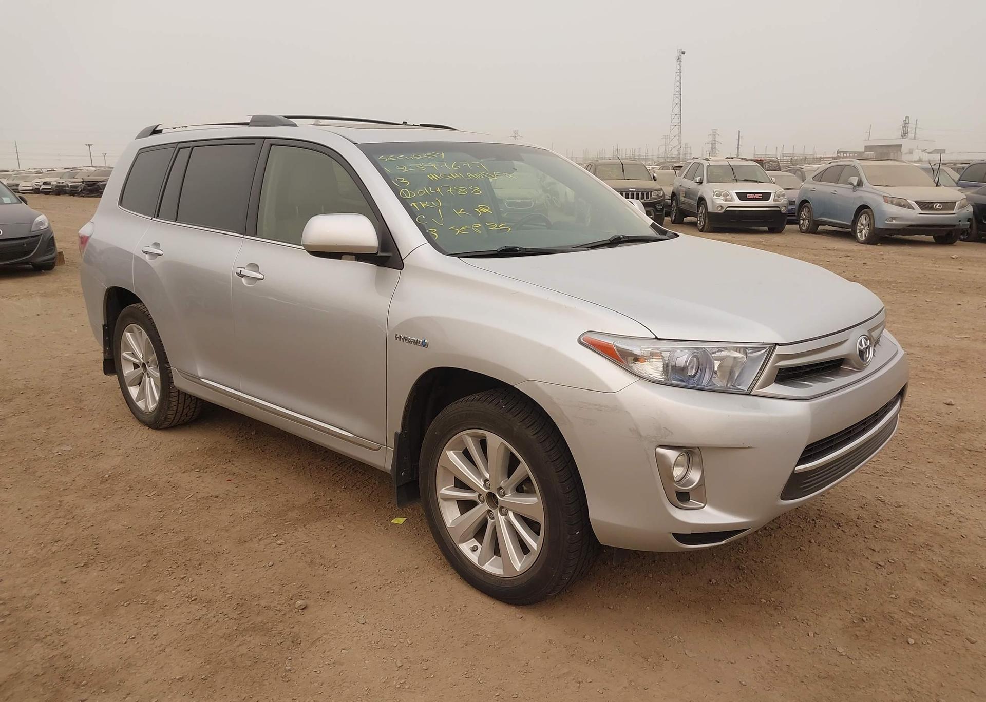 2013 TOYOTA HIGHLANDER HYBRID LIMITED