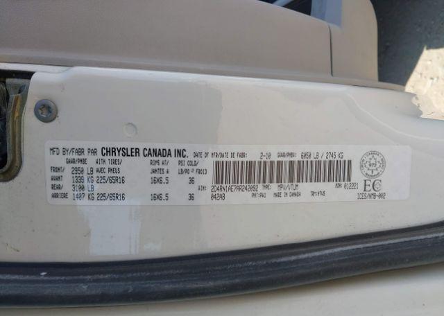 2010 DODGE GRAND CARAVAN C